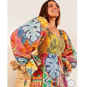 FARM RIO DRESS MEDIUM